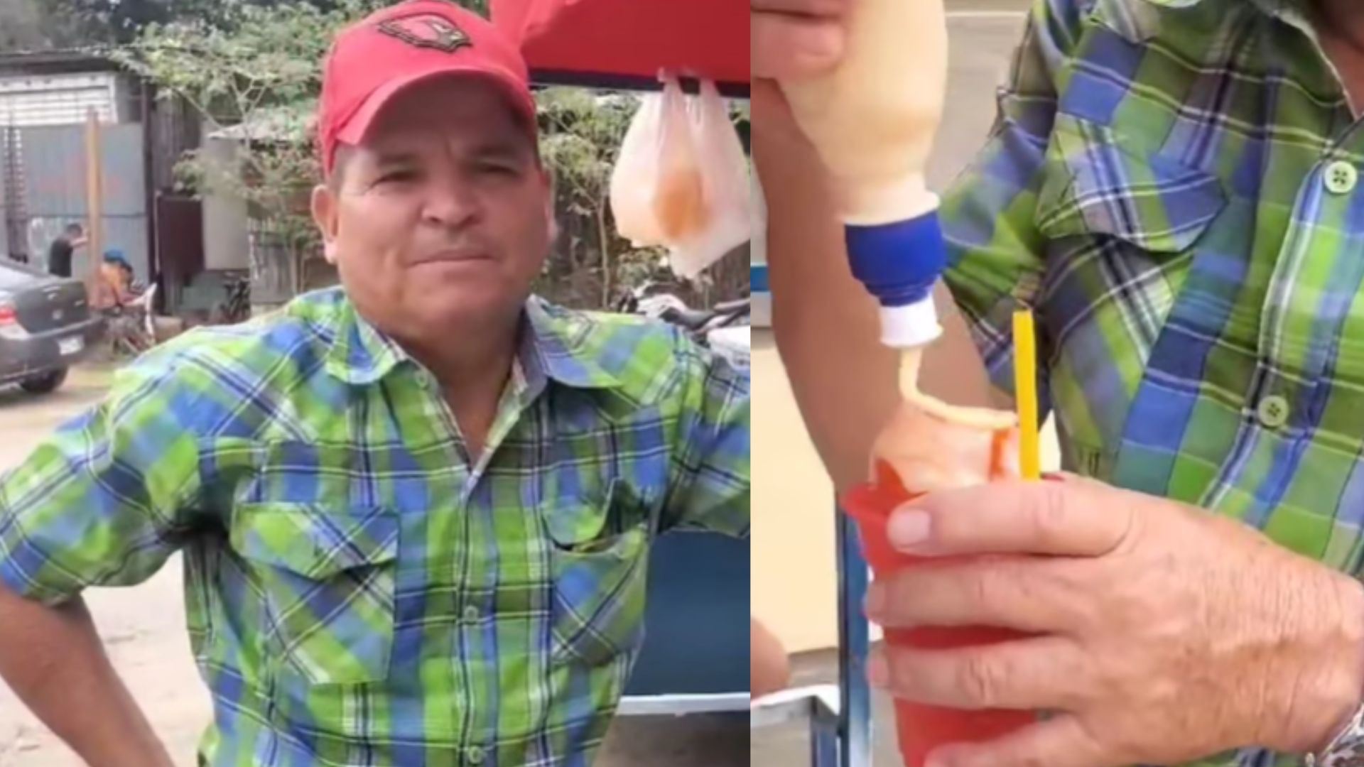 Hondureño lleva más de 30 años vendiendo minutas para sostener a su familia