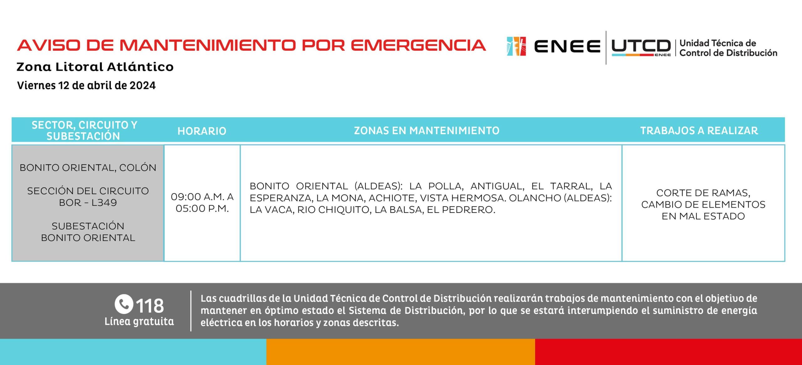 Zonas sin energía eléctrica en Bonito Oriental. Foto: UTCD