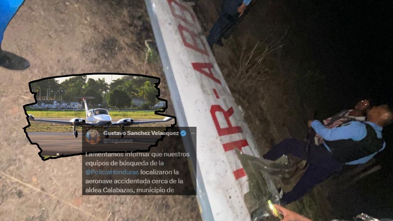 Seguridad confirma muerte de tripulante de avioneta accidentada