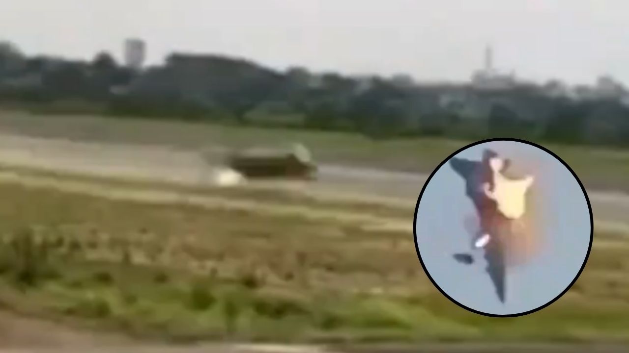 Avión se estrella tras arriesgada maniobra en el aire; un piloto muere