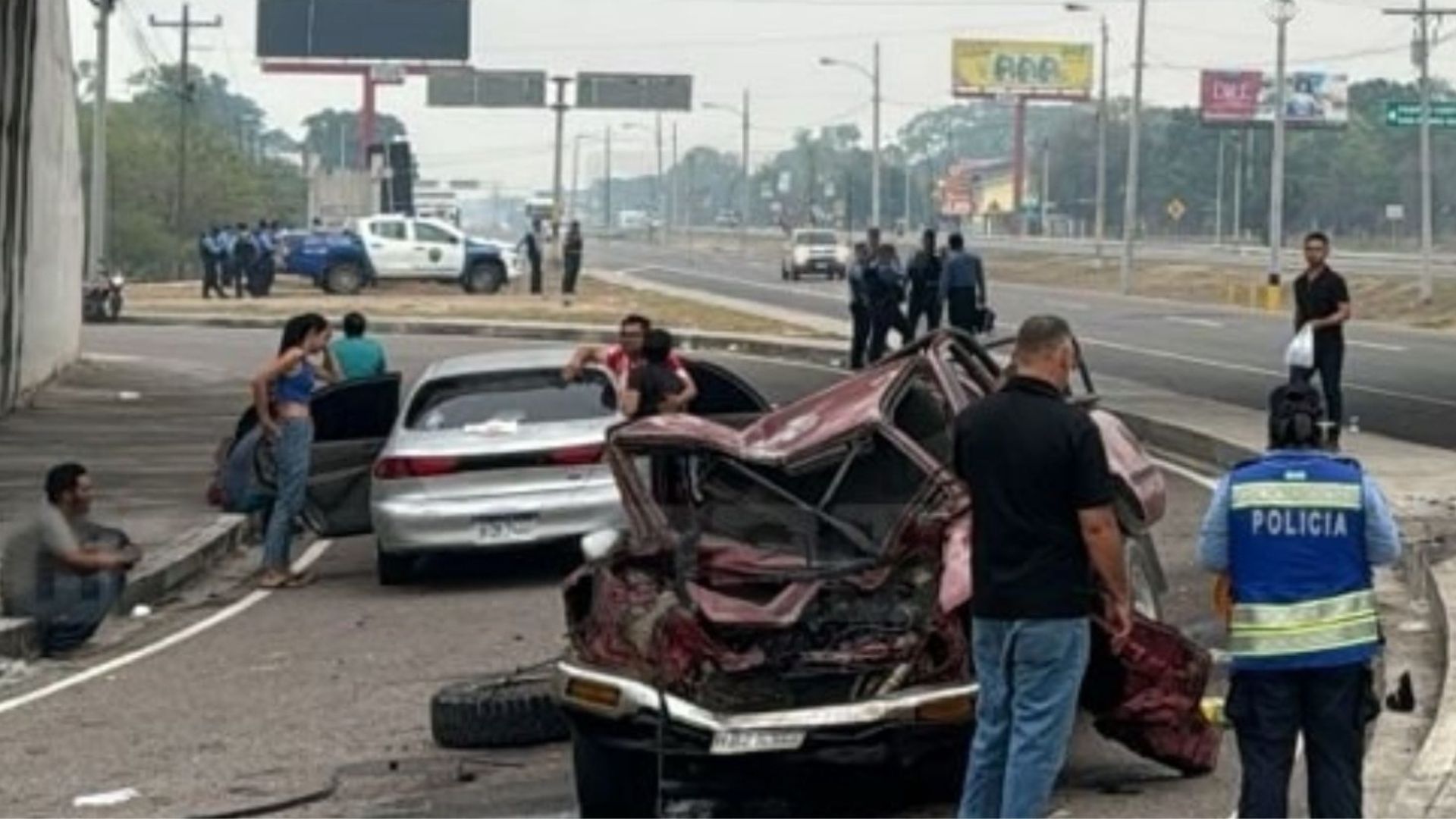 Dos muertos en accidente en Comayagua; una de las víctimas iba a una entrevista de trabajo