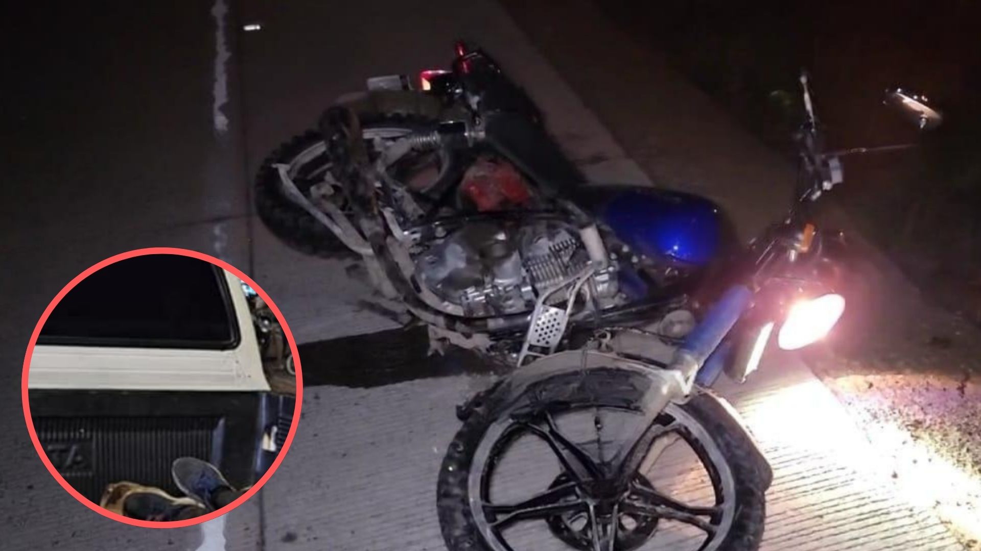 Adolescente muere en accidente en motocicleta en Copán tras atropellar a una mujer
