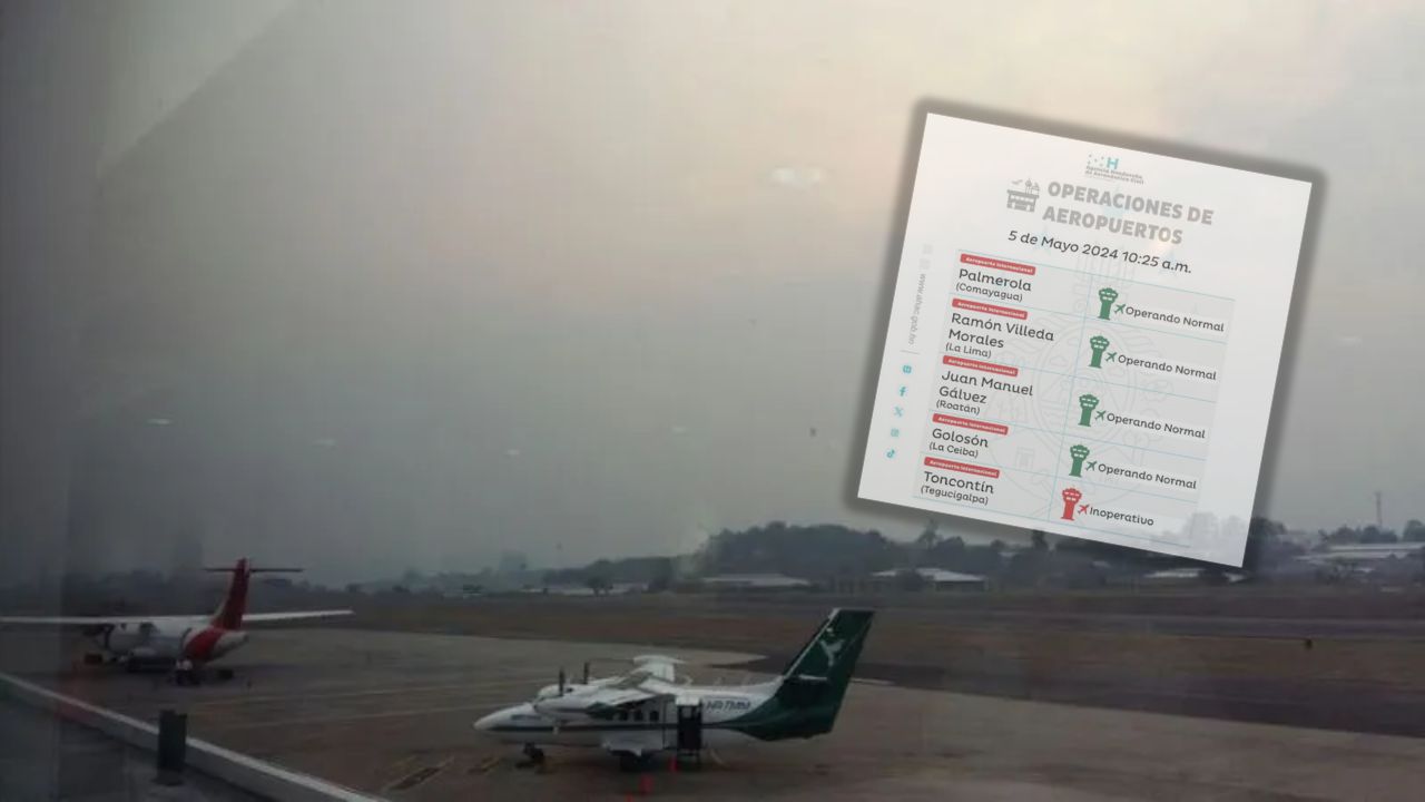 Aeropuerto Toncontín retoma actividades