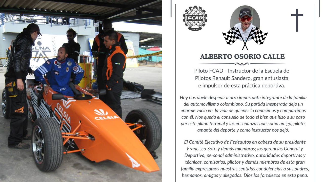 Alberto Osorio Calle: muere destacado piloto colombiano