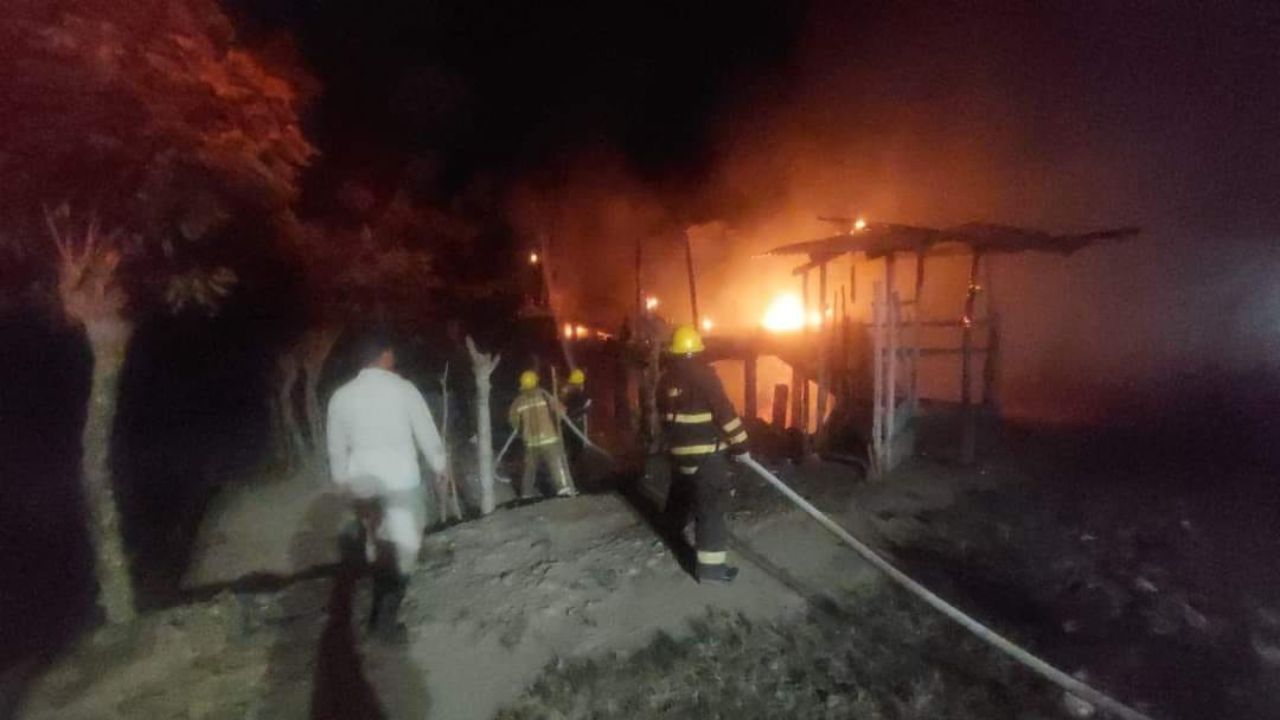 Octogenario muere tras incendiarse su vivienda en La Masica, Atlántida