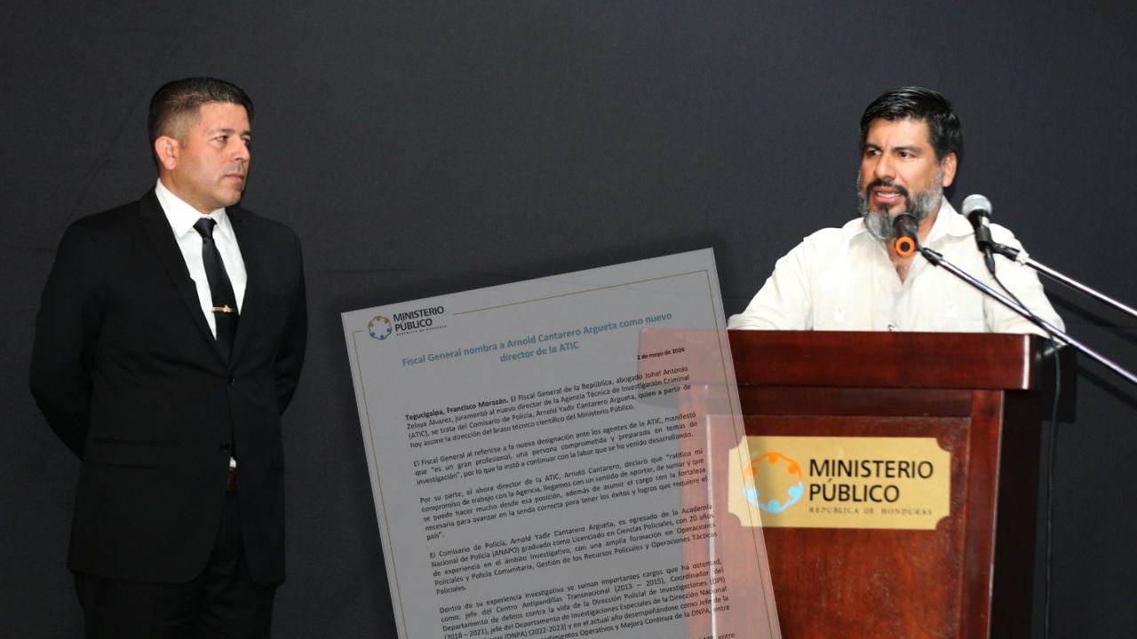 Nombran a Arnold Cantarero Argueta como nuevo director de la ATIC