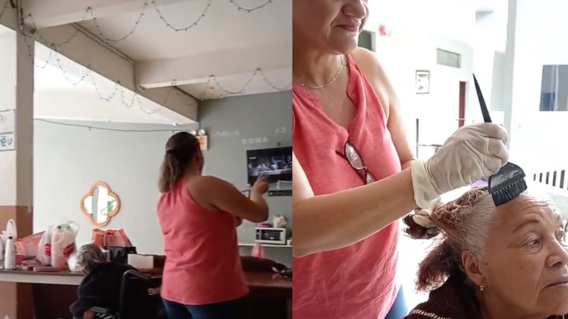 Asilo en Honduras consiente a pacientes con cambio de look por el Día de las Madres