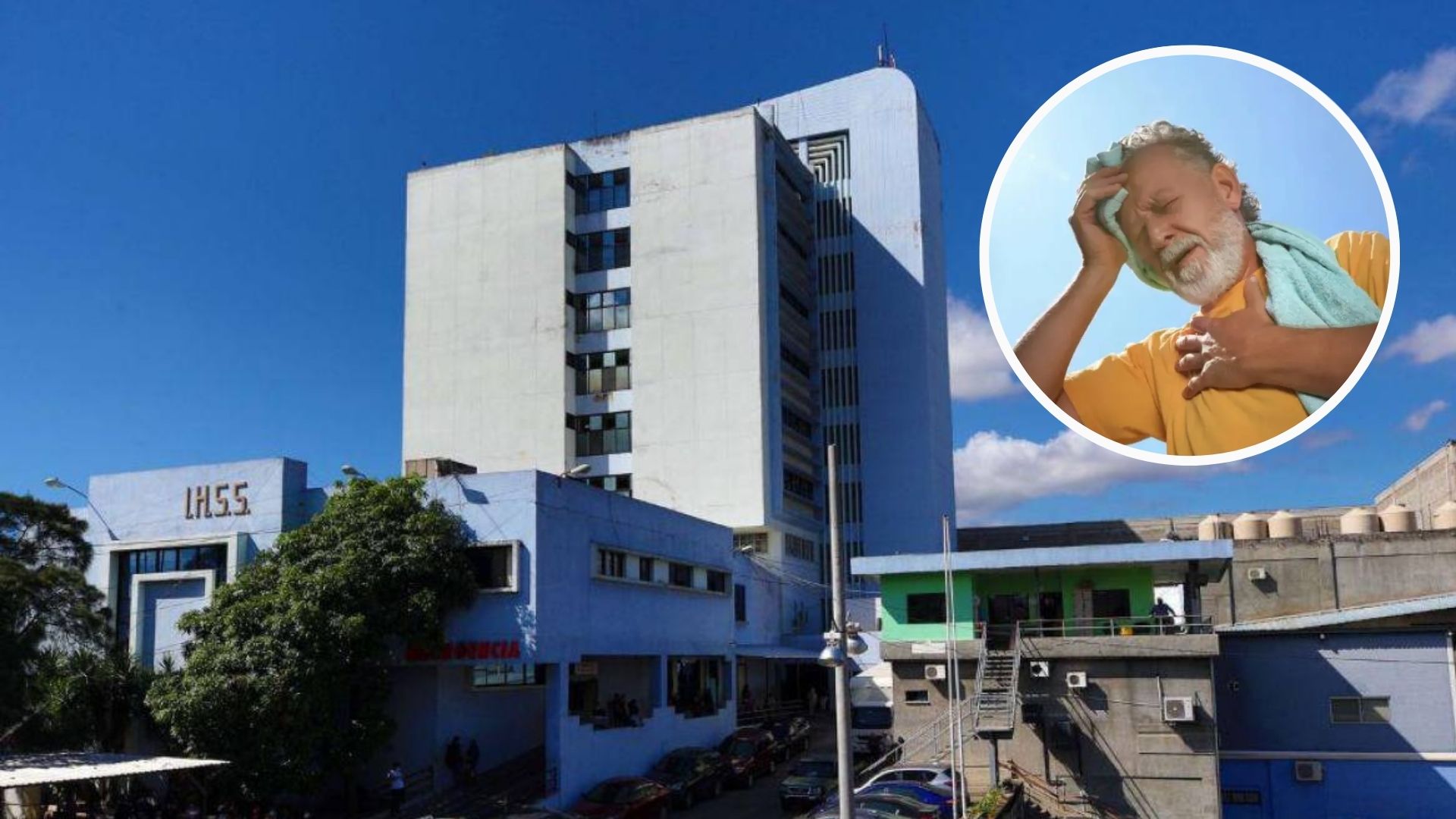En un 20% aumentan atenciones a pacientes por golpes de calor en el IHSS