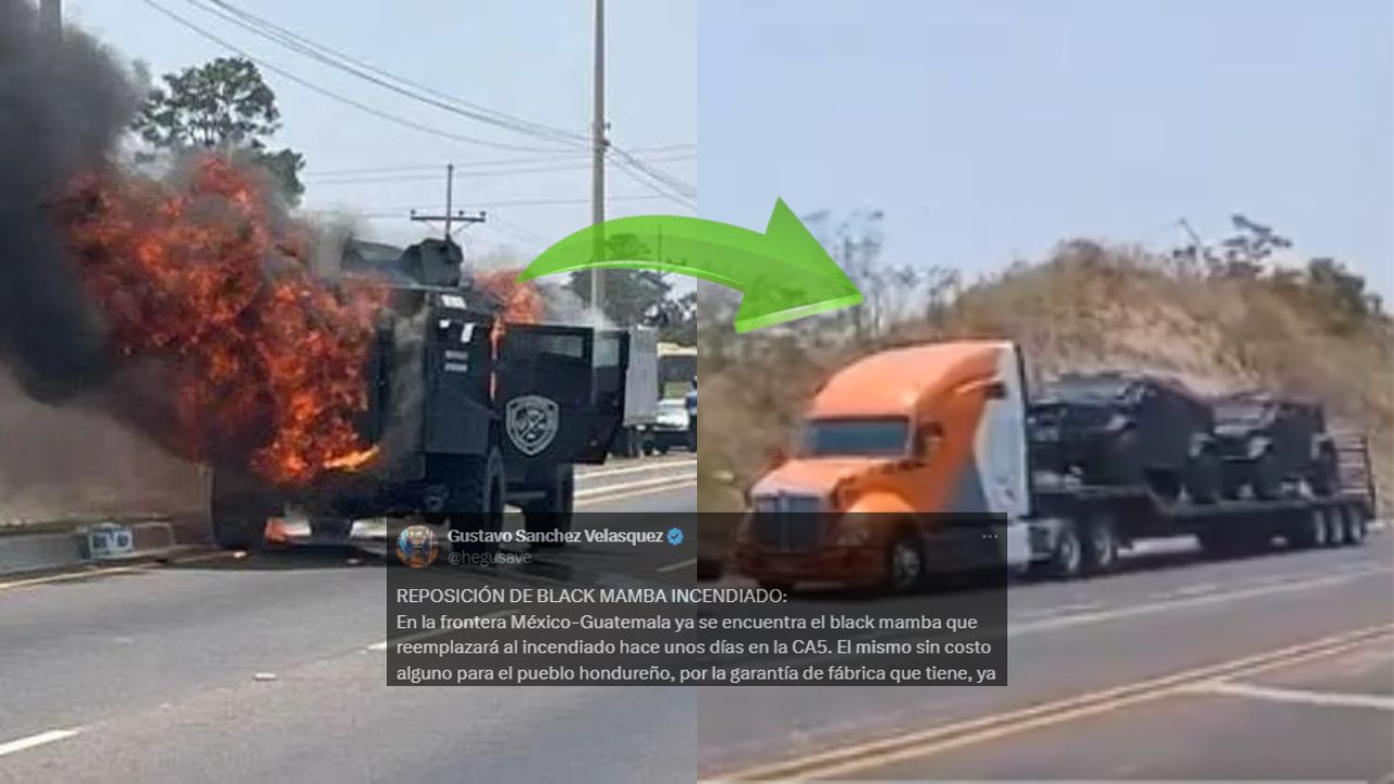 Secretario de Seguridad anuncia llegada de nuevas Black Mamba Sandcat