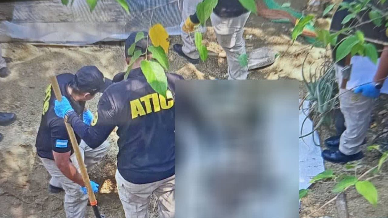 Descubren en SPS cementerio clandestino con cuatro cadáveres