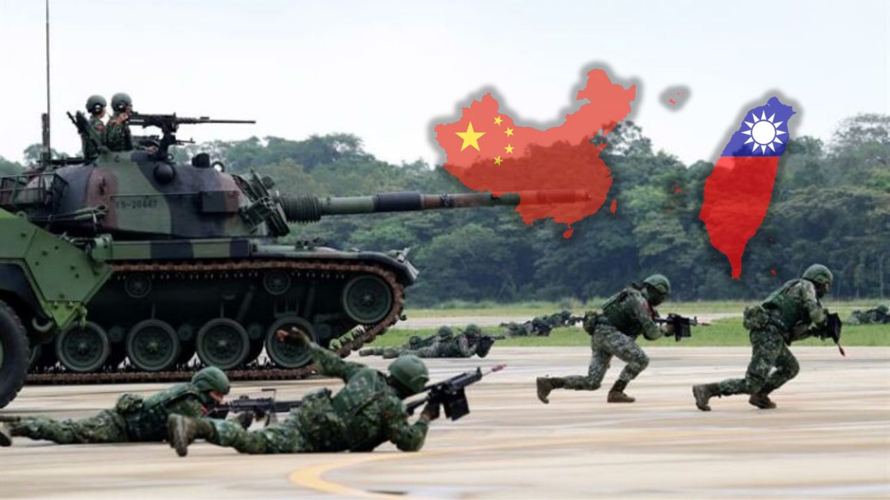 China despliega maniobras militares en torno a Taiwán, que moviliza su Ejército