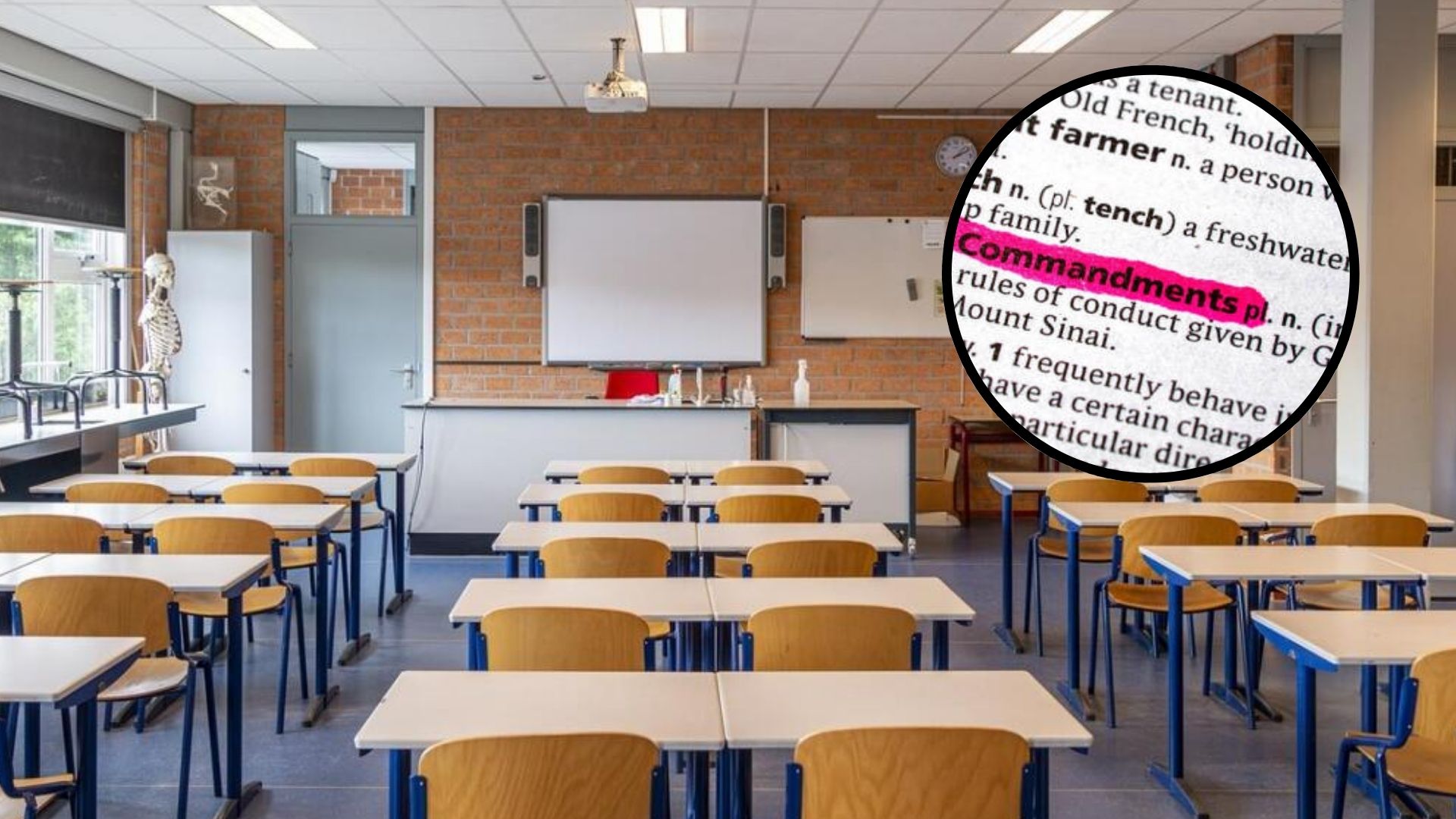 Luisiana aprueba ley que exige exhibir 'Los diez mandamientos' en escuelas y universidades