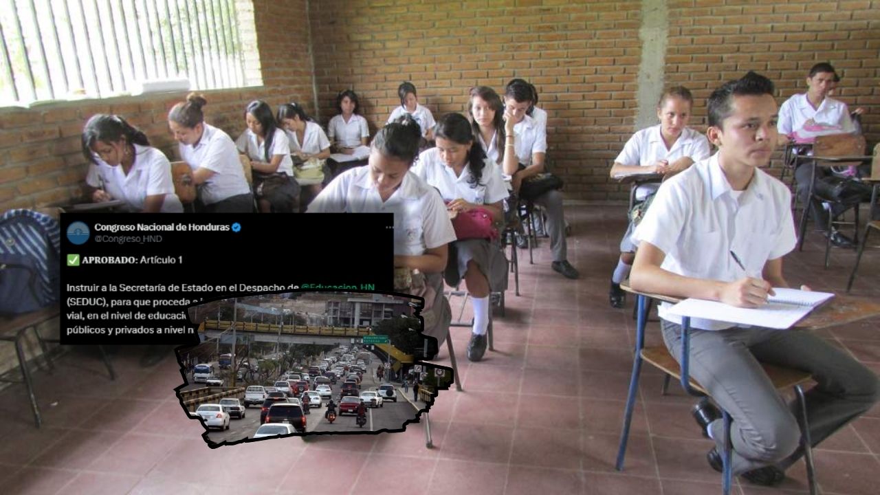 Imagen de Congreso aprueba implementación de educación vial en colegios de Honduras