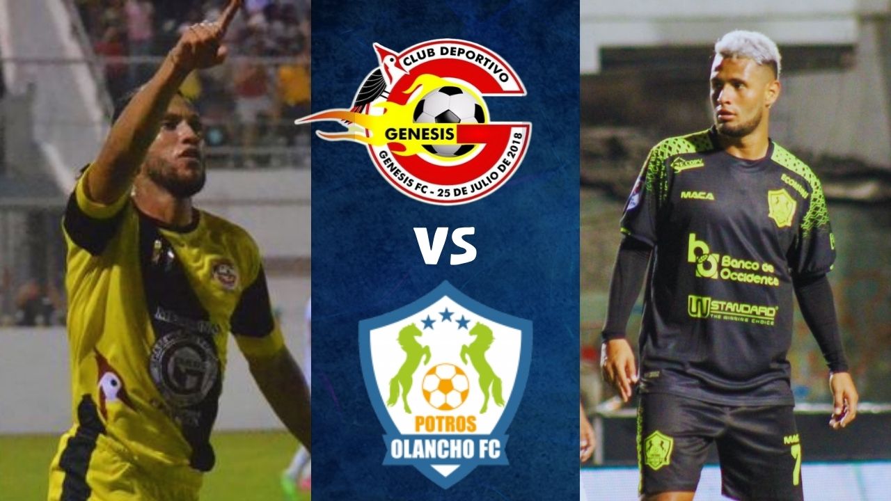 Partido Génesis vs. Olancho FC EN VIVO hoy: alineaciones y minuto a minuto del repechaje