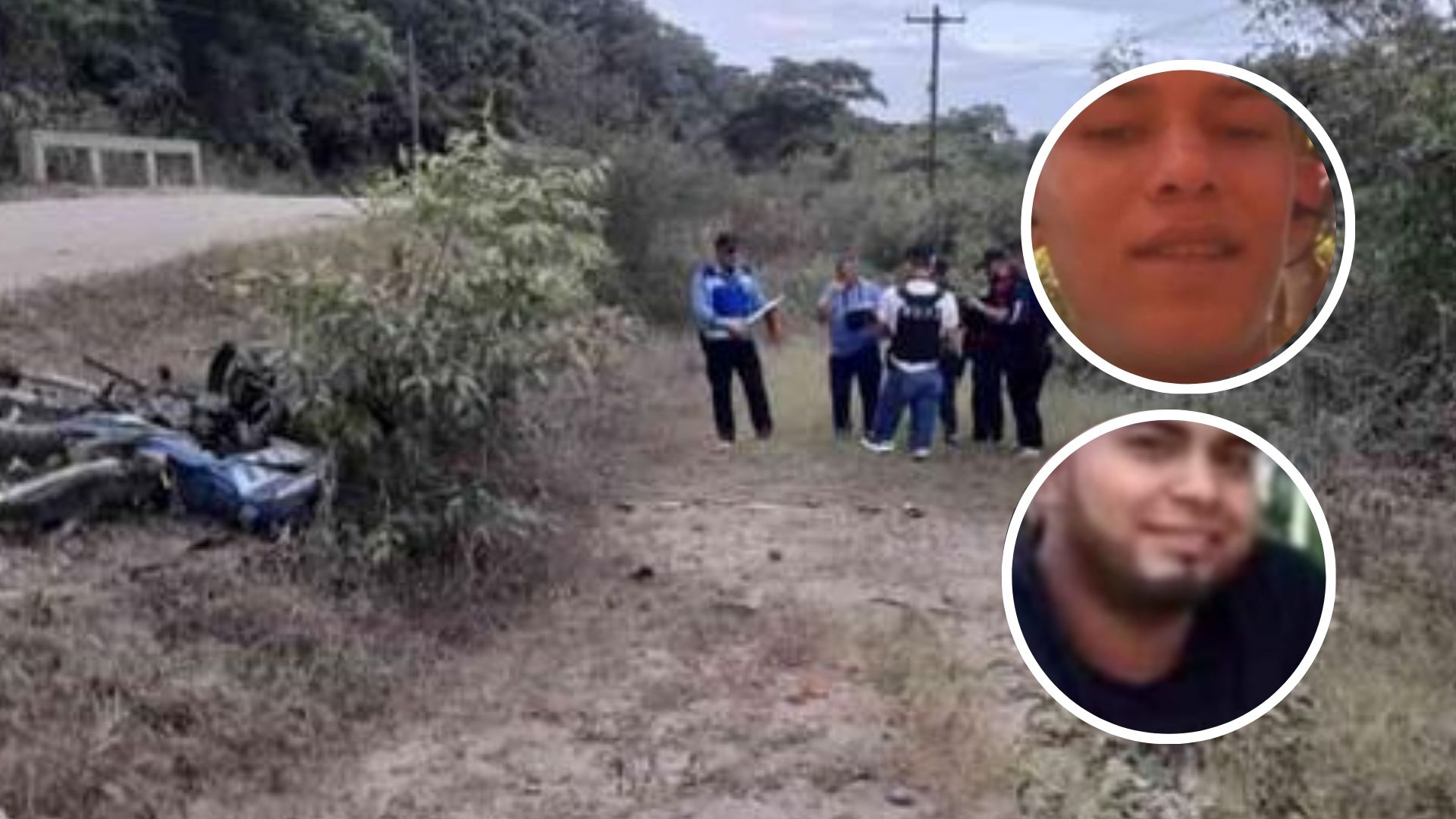 Dos jóvenes en motocicleta mueren tras impactar con un vehículo en Colón