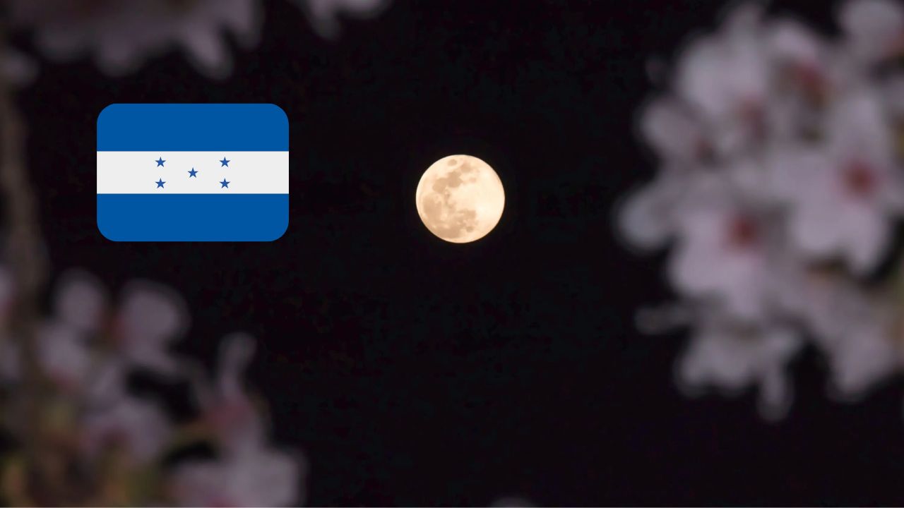 Luna de flores 2024 Honduras, ¿cuándo y a qué hora es?