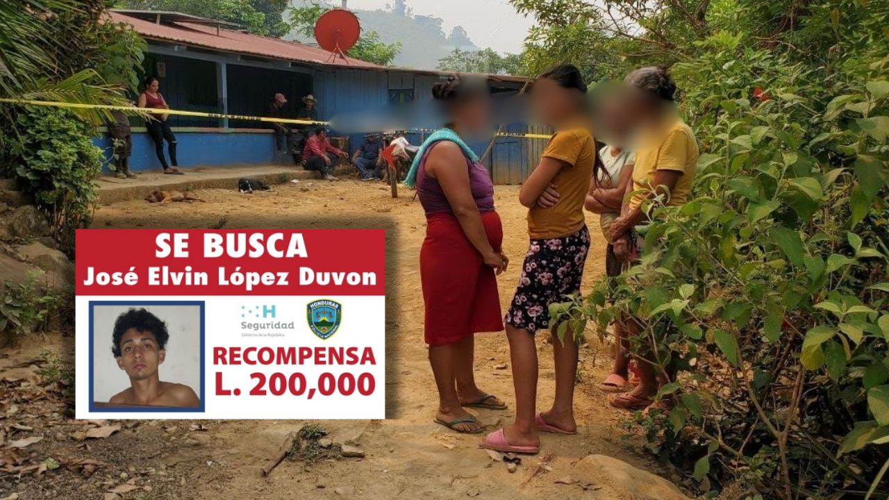 Ofrecen recompensa por dar con sospechoso de masacre en Olanchito