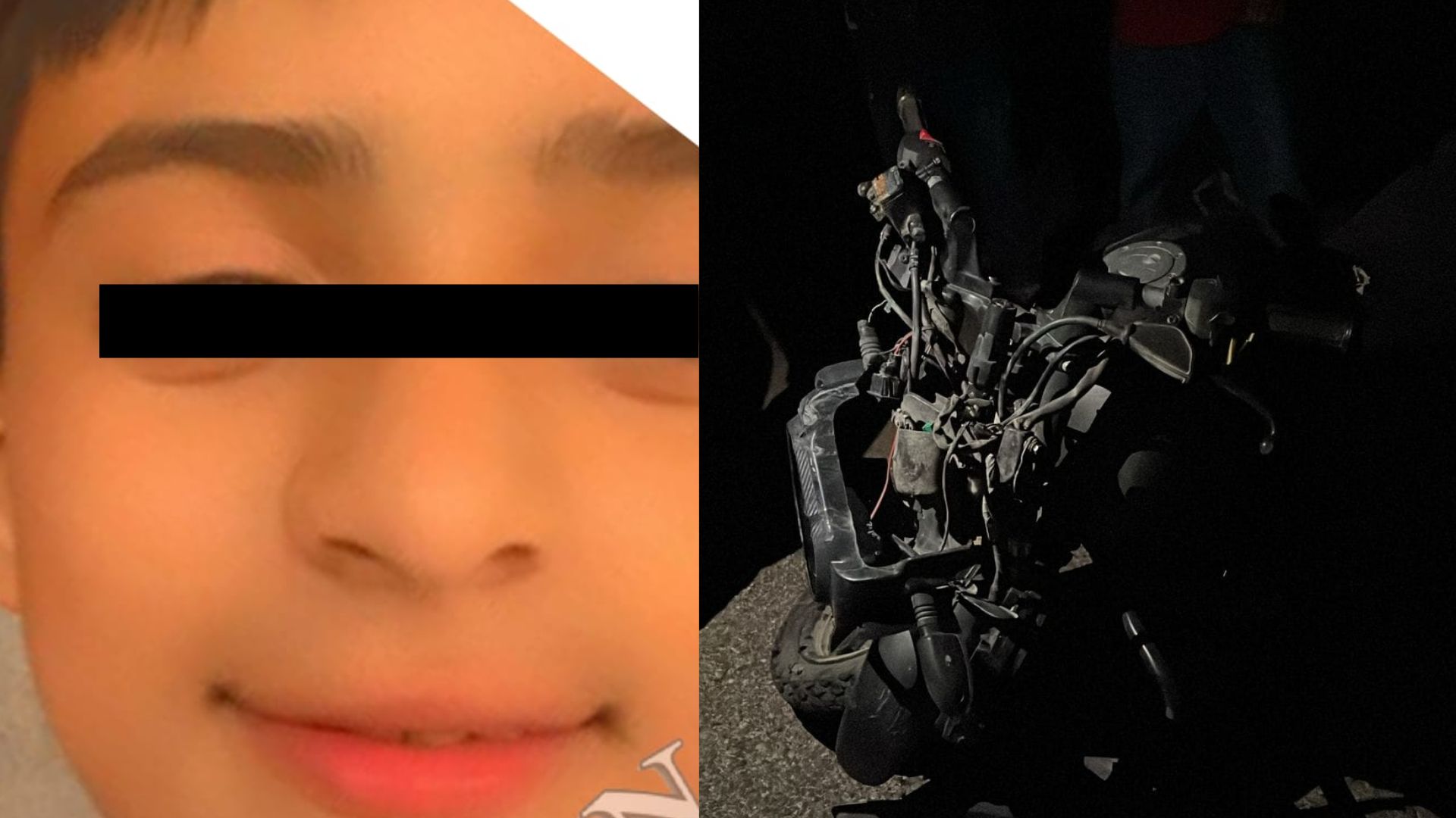 Menor de 13 años muere en accidente en motocicleta Ocotepeque