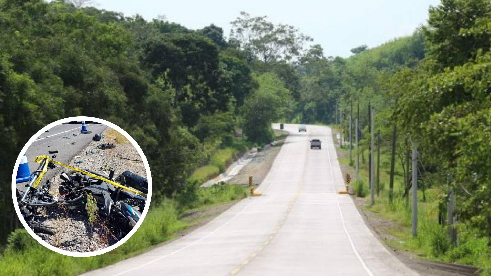 Menor muere y otro resulta herido en accidente en motocicleta en Olancho