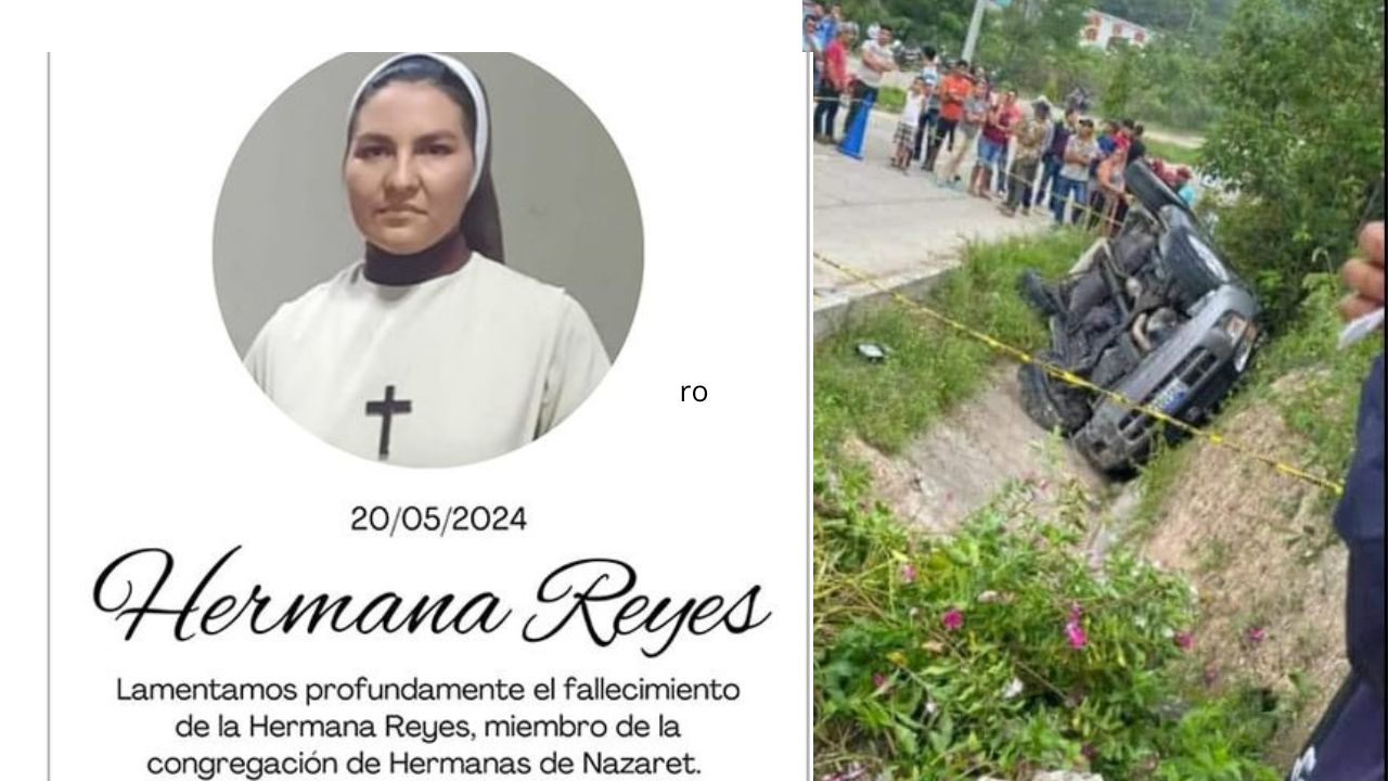 Monja salvadoreña muere en Honduras en accidente vial, iba a misión