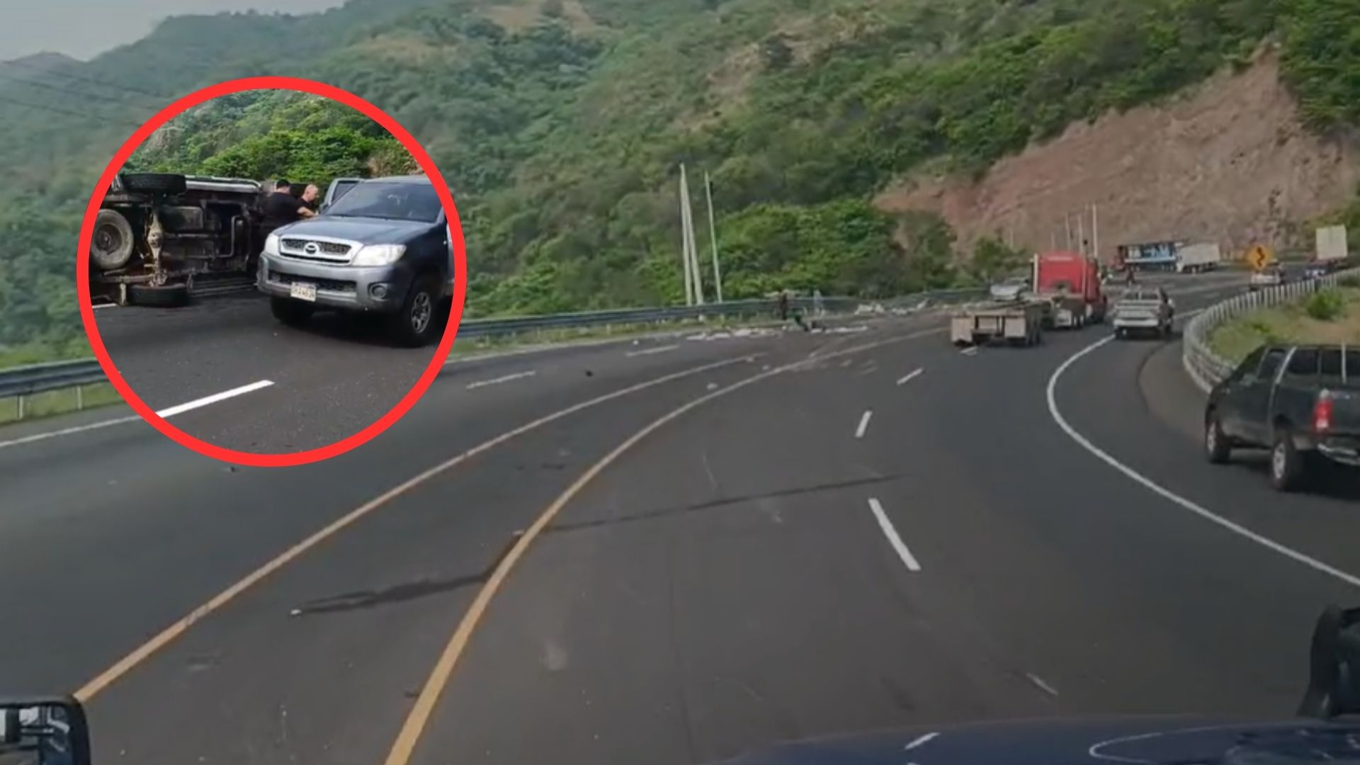 Varios muertos y heridos en accidente de tránsito en el Canal Seco
