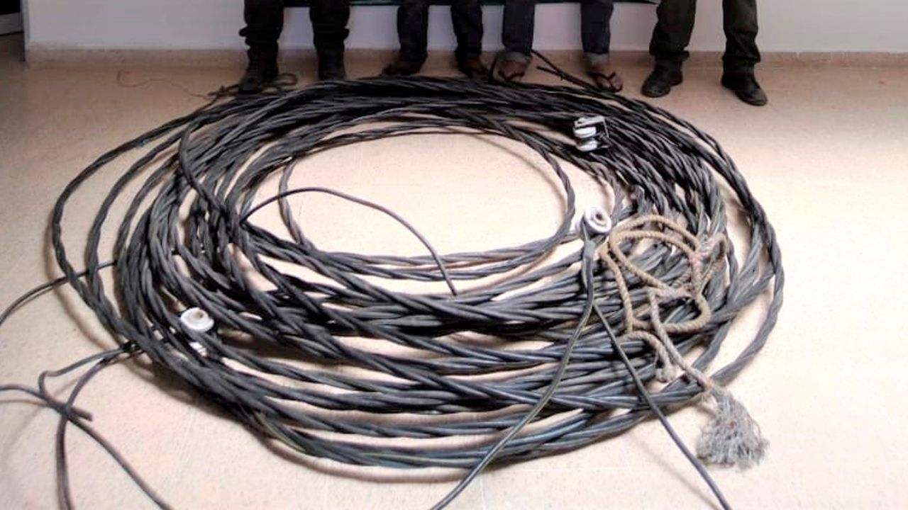 Cuatro ladrones murieron electrocutados por robar cables