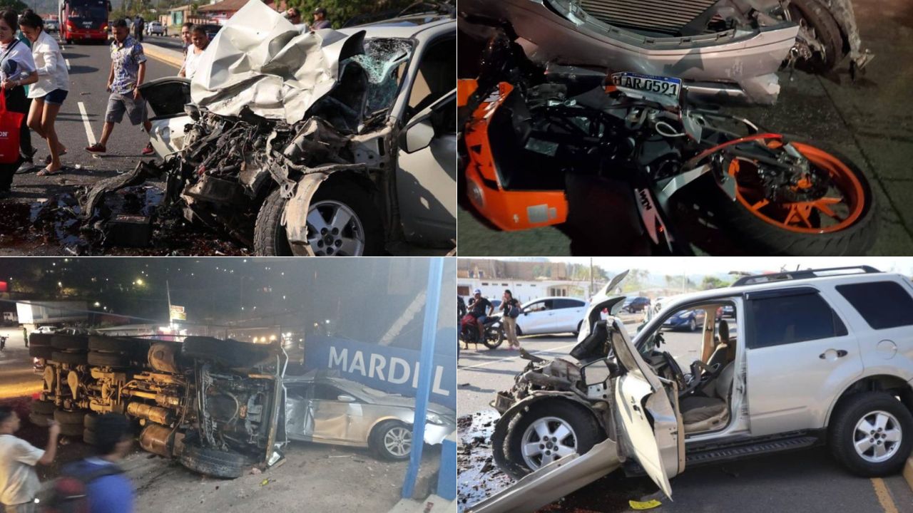 Más de 630 personas han muerto por accidentes viales en Honduras en lo que va de 2024