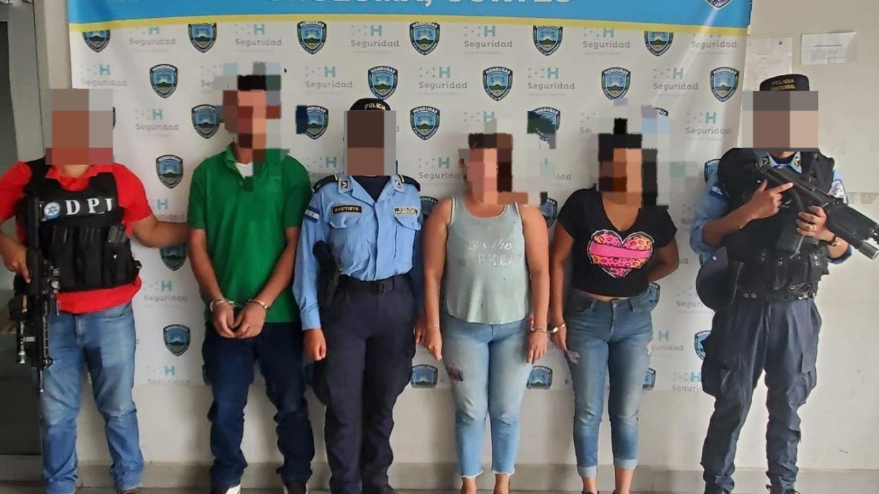 Capturan a tres personas acusadas de quitarle la vida a hombre en Choloma