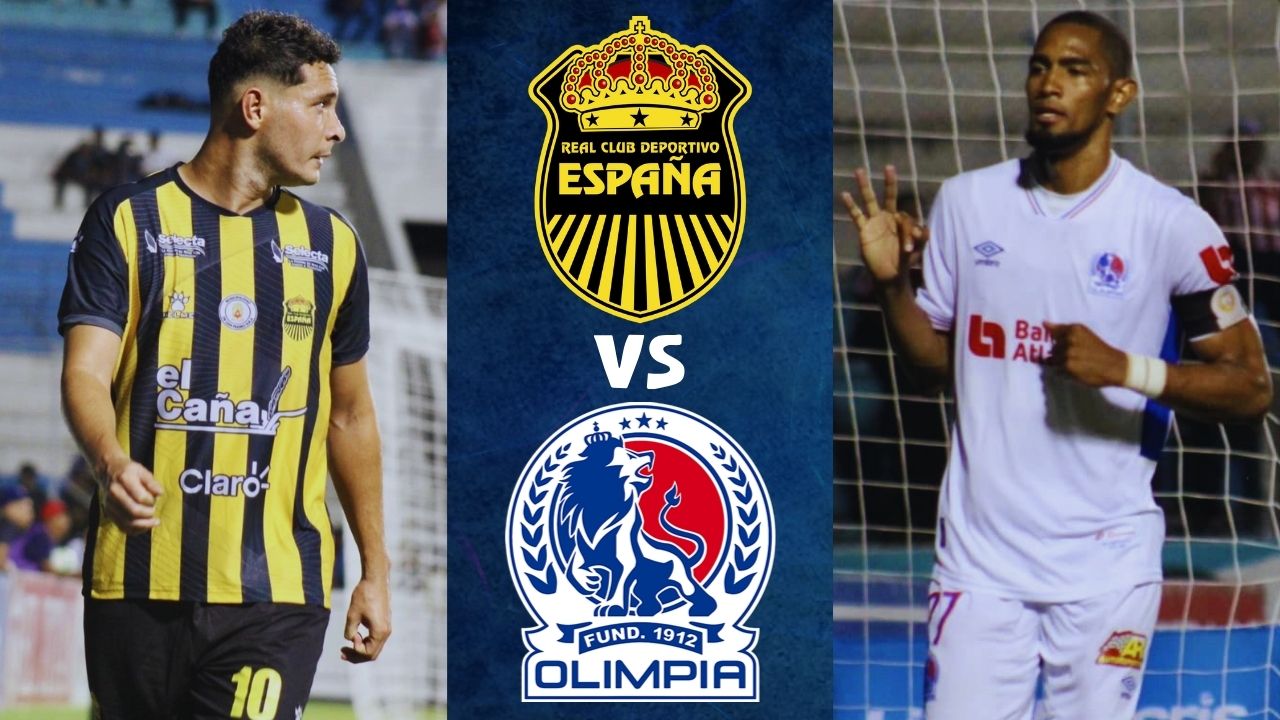 Real España vs. Olimpia EN VIVO hoy: alineaciones y minuto a minuto del repechaje de ida