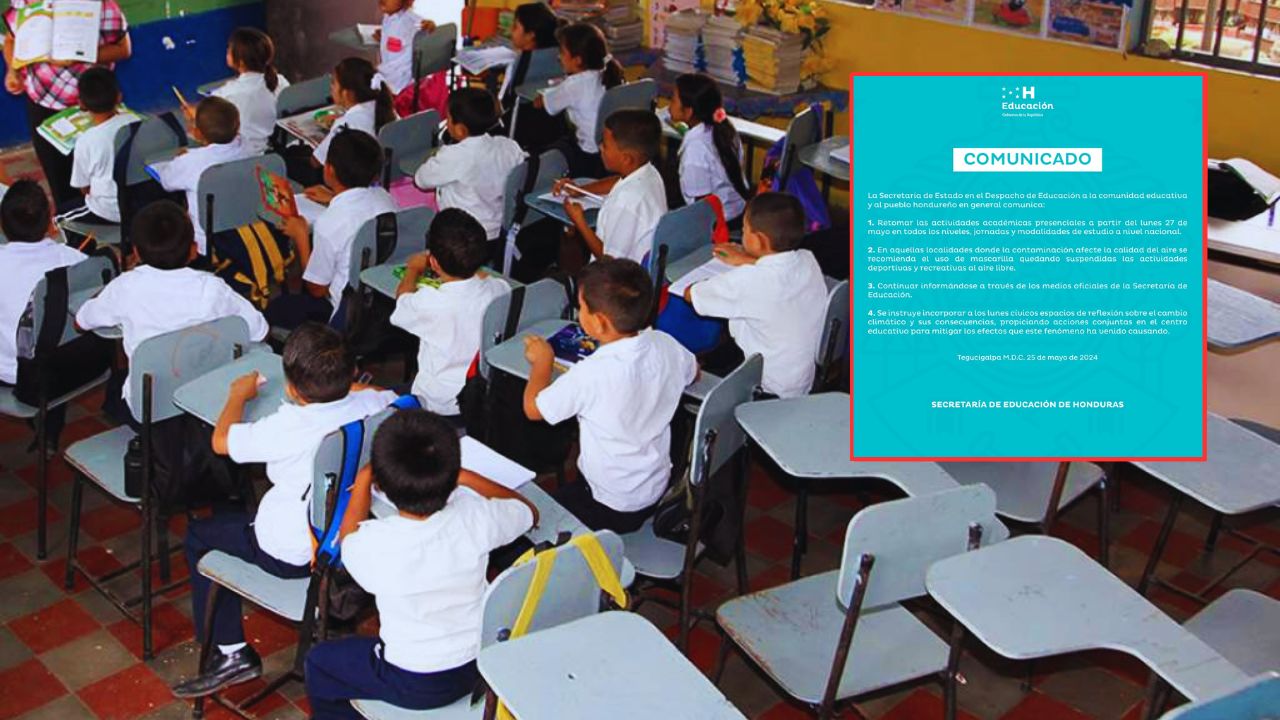 Retorno a clases presenciales en todos sus niveles a partir de este lunes, anuncia Educación