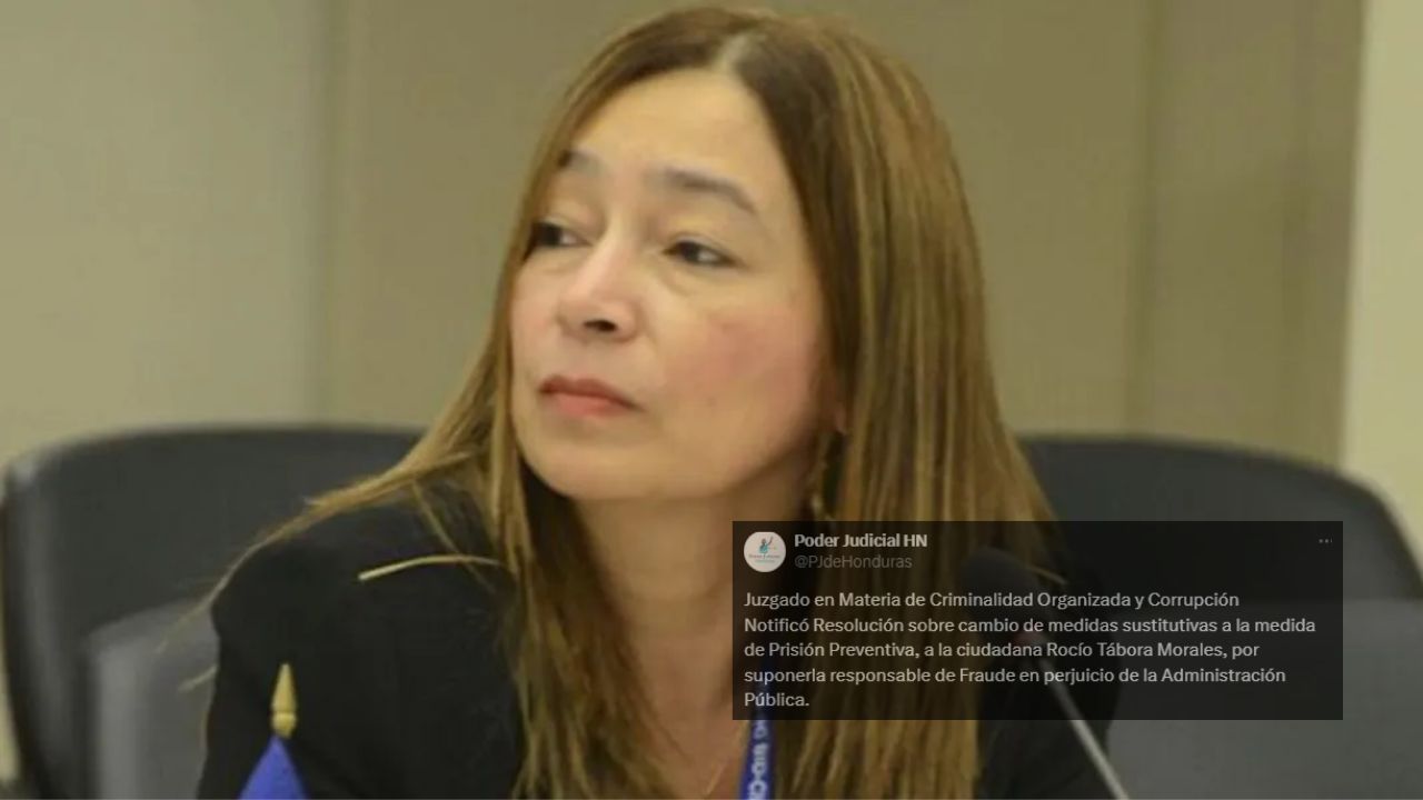 Envían a prisión a exsecretaria Rocío Tábora por caso hospitales móviles