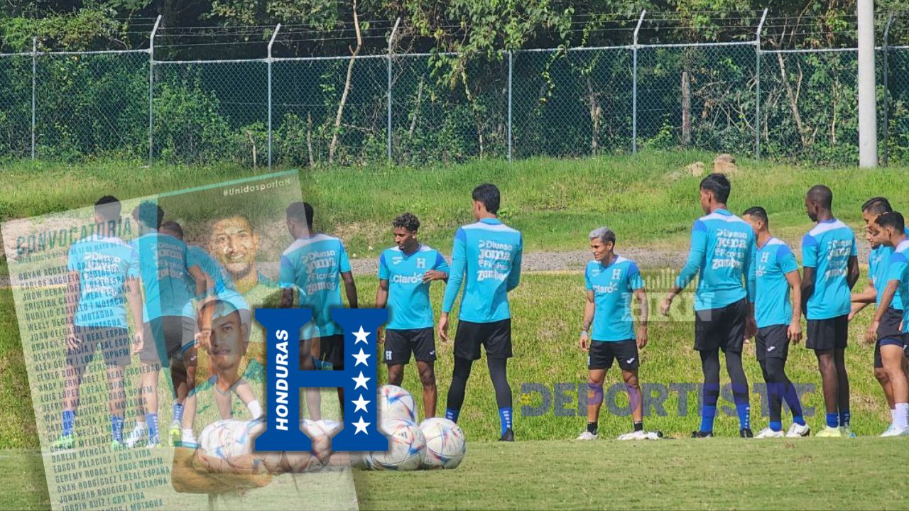 Selección de Honduras anuncia microciclo previo a inicio de la eliminatoria