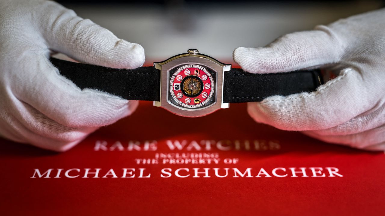 Relojes de Michael Schumacher, vendidos en subasta por más de $ 4 millones