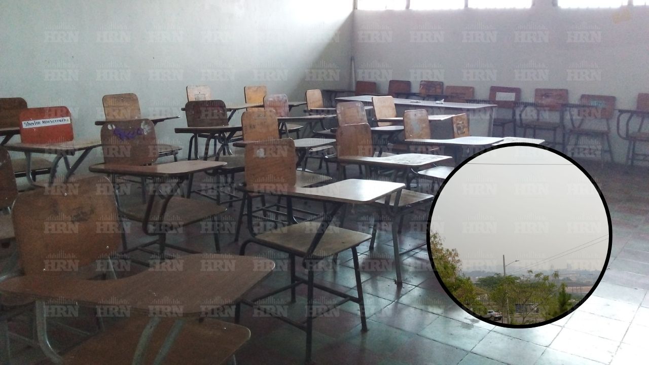 Suspenden clases en el Distrito Central por contaminación del aire
