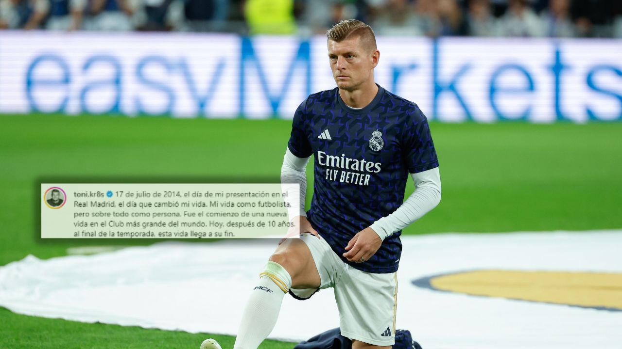 Toni Kroos anuncia su retiro del fútbol y su salida de Real Madrid