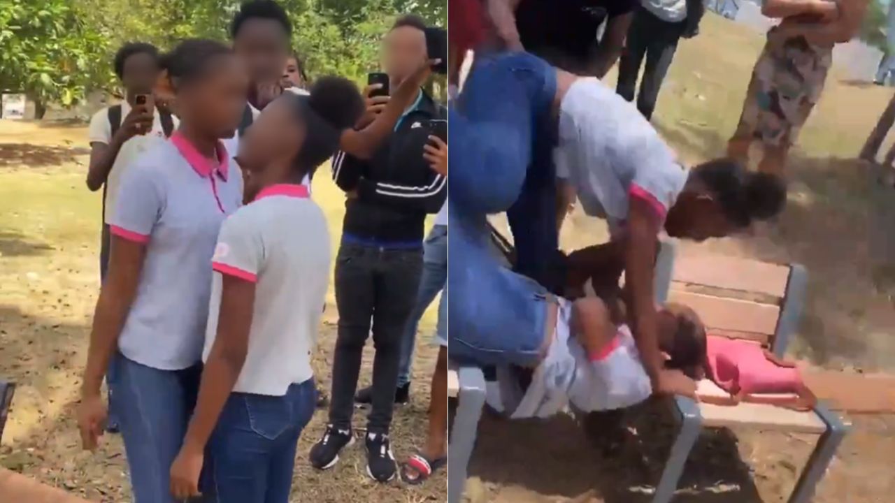 Video de las dos chicas en la escuela en Curacao Twitter: dos jóvenes tienen fuerte pelea