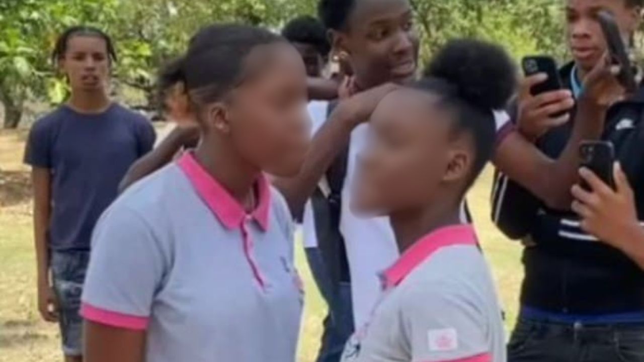 Video de Martinica: las adolescentes que tuvieron una fuerte pelea en la escuela