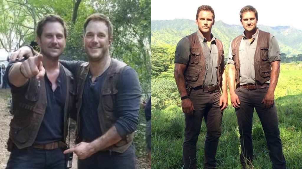 Tony McFarr y Chris Pratt juntos