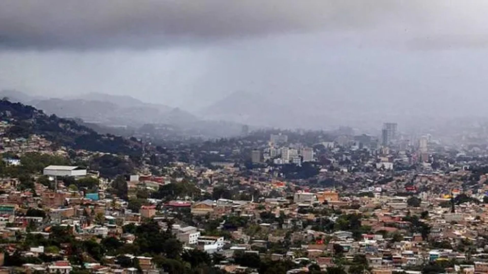 Zonas donde hay pronóstico de lluvias este miércoles en Honduras