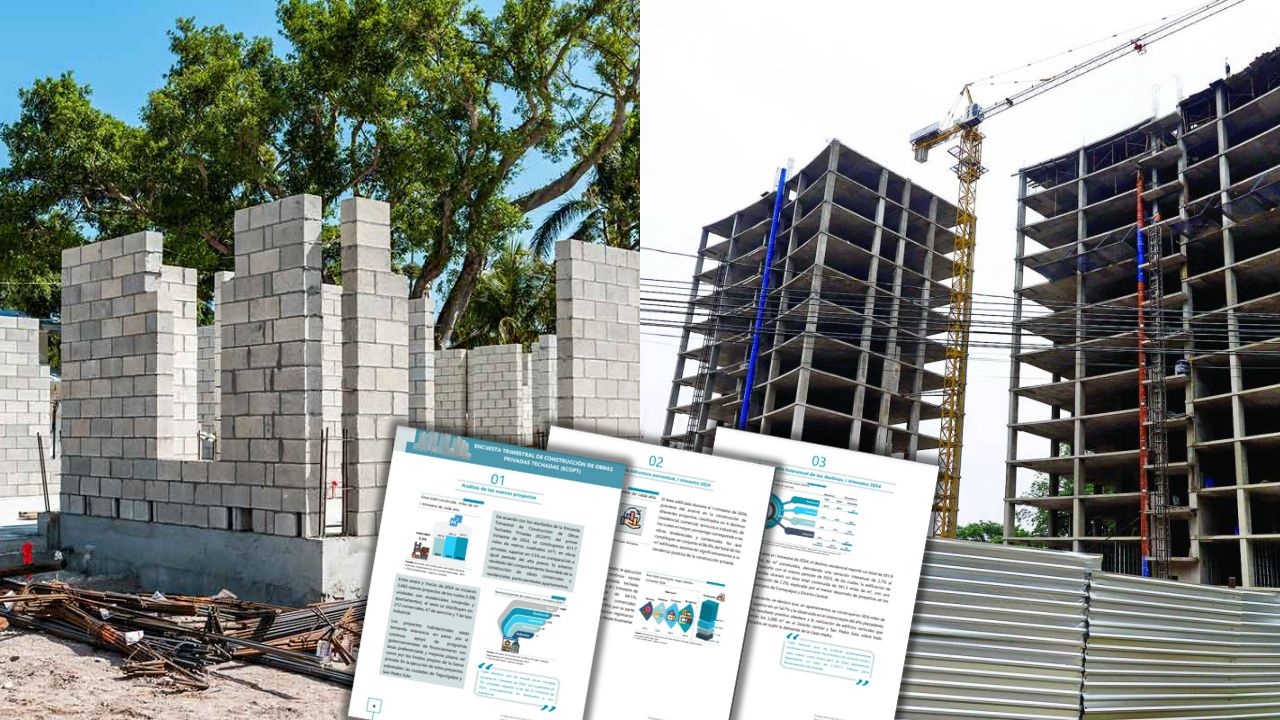 Unos 612,000 metros cuadrados se han construido en obras privadas en 2024: BCH