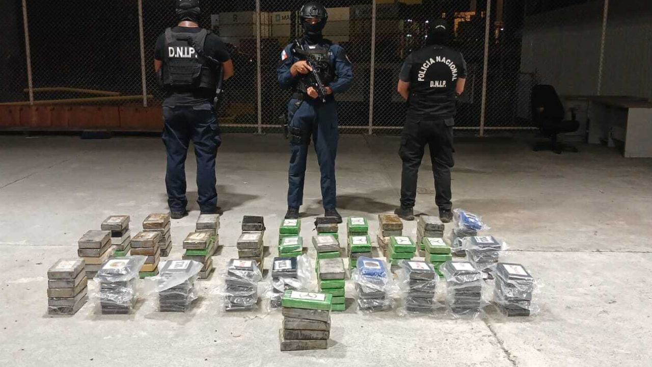Hallan en Panamá 155 paquetes de droga en contenedores con destino a Turquía e Italia