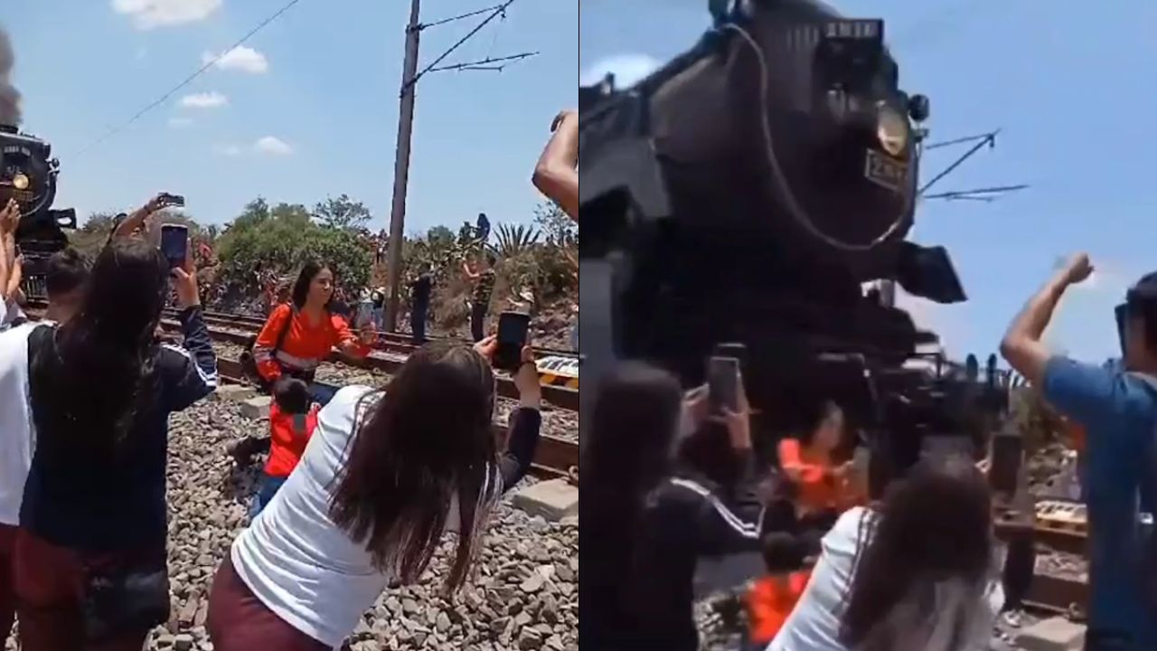 Dulce Alondra locomotora video Twitter: mujer muere por tomarse una selfie