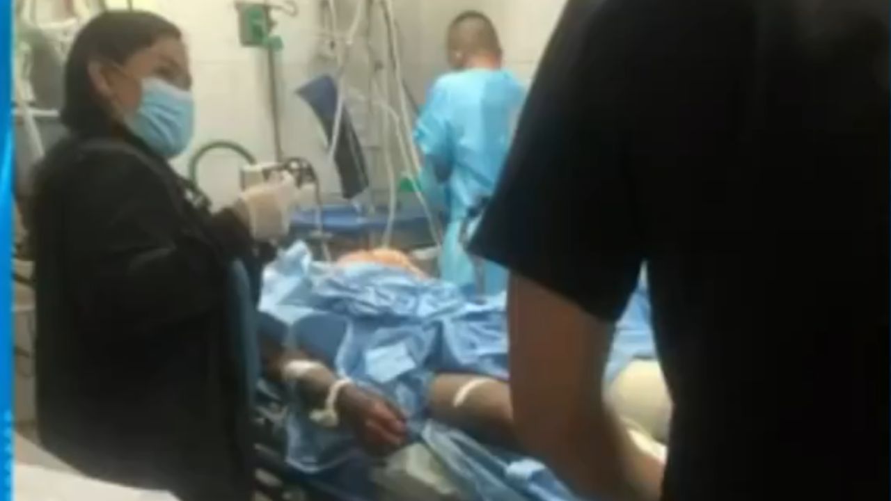 Hondureño trasladado en avión al Hospital Escuela tras sufrir graves quemaduras y fracturas