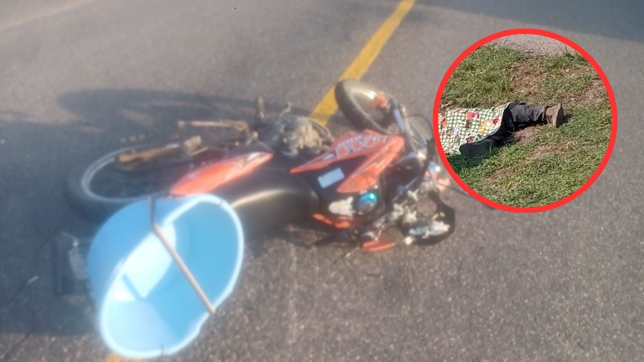 Indigente muere arrollado por motociclista en Cortés