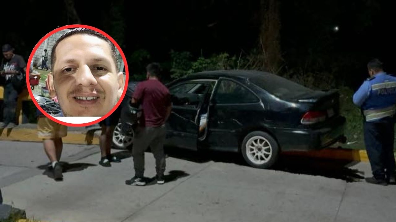 Joven muere al impactar su carro contra puente en Comayagua