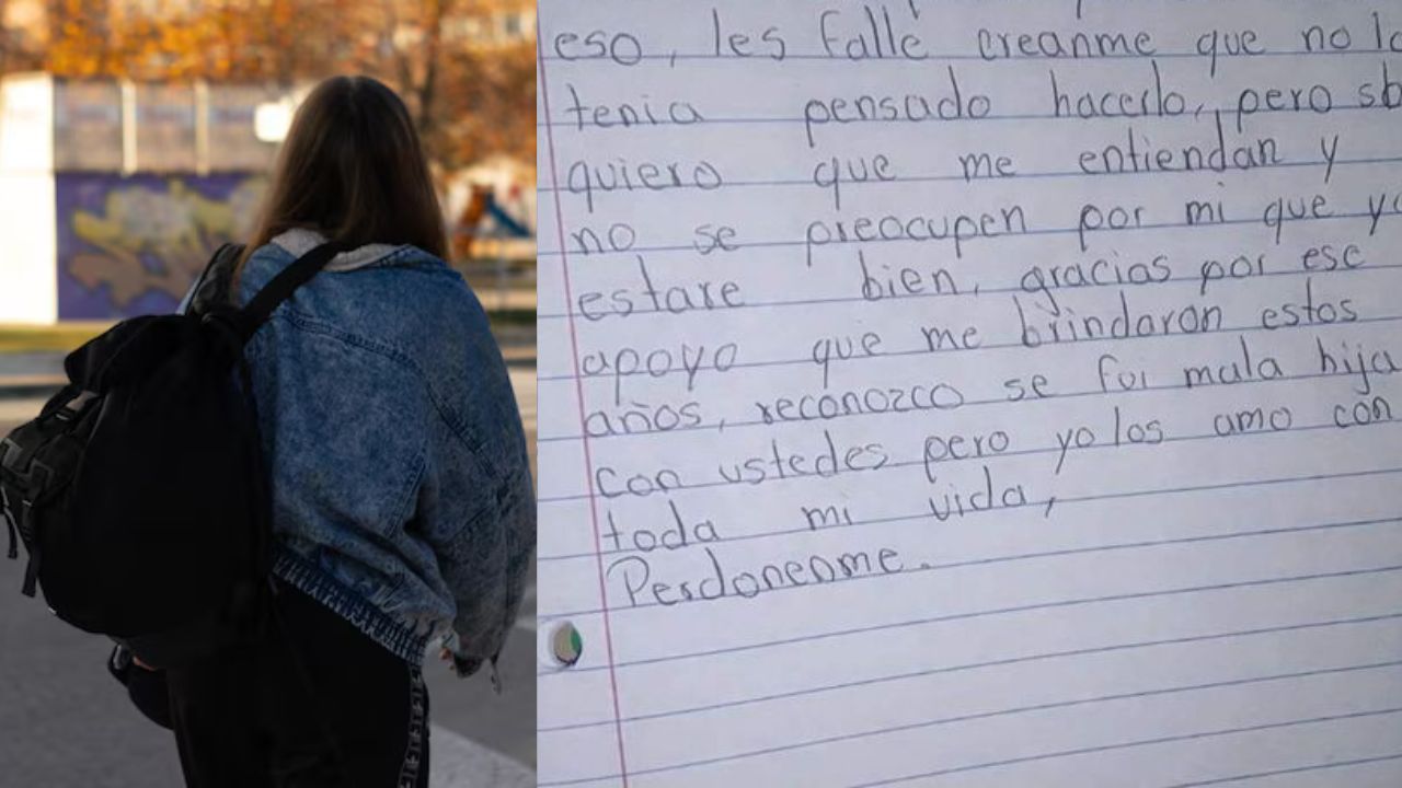 Jovencita de 16 años abandona su hogar y estudios 'por amor'; pide perdón a sus padres