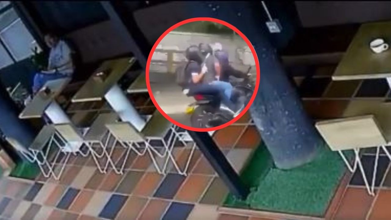 Graban a sicario quitarle la vida a hombre citado en centro comercial en Colombia