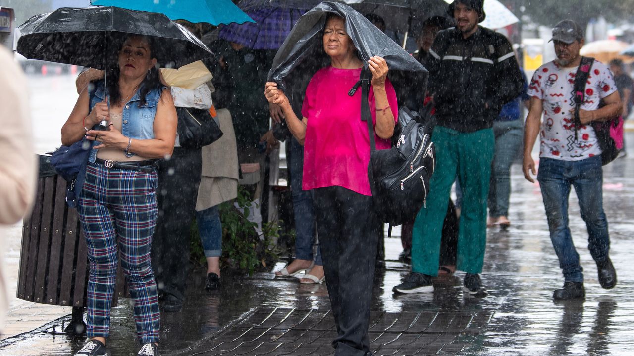 En México, 30 de 32 estados del país registrarán lluvias torrenciales por seis fenómenos