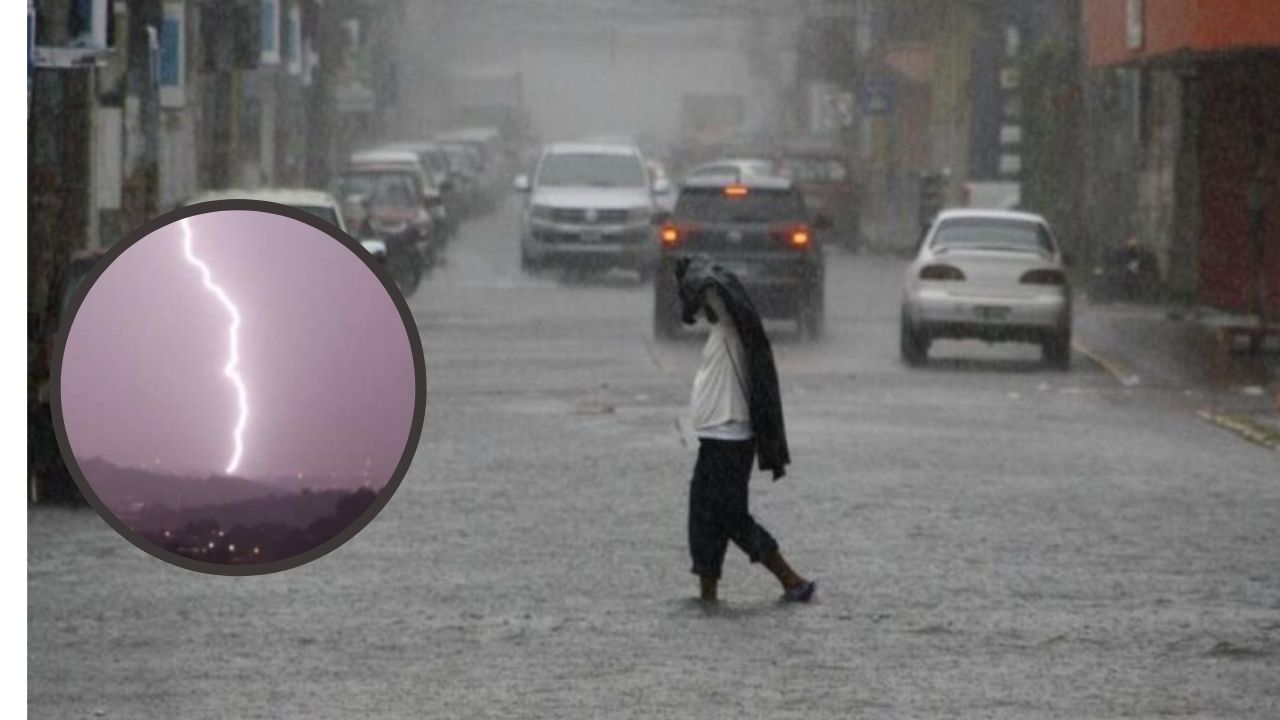 Fuertes lluvias en zonas de Honduras por onda tropical y vaguada