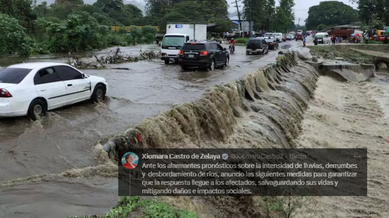 Lluvias: Presidenta Castro nombra al vicealmirante Fortín como secretario de Copeco